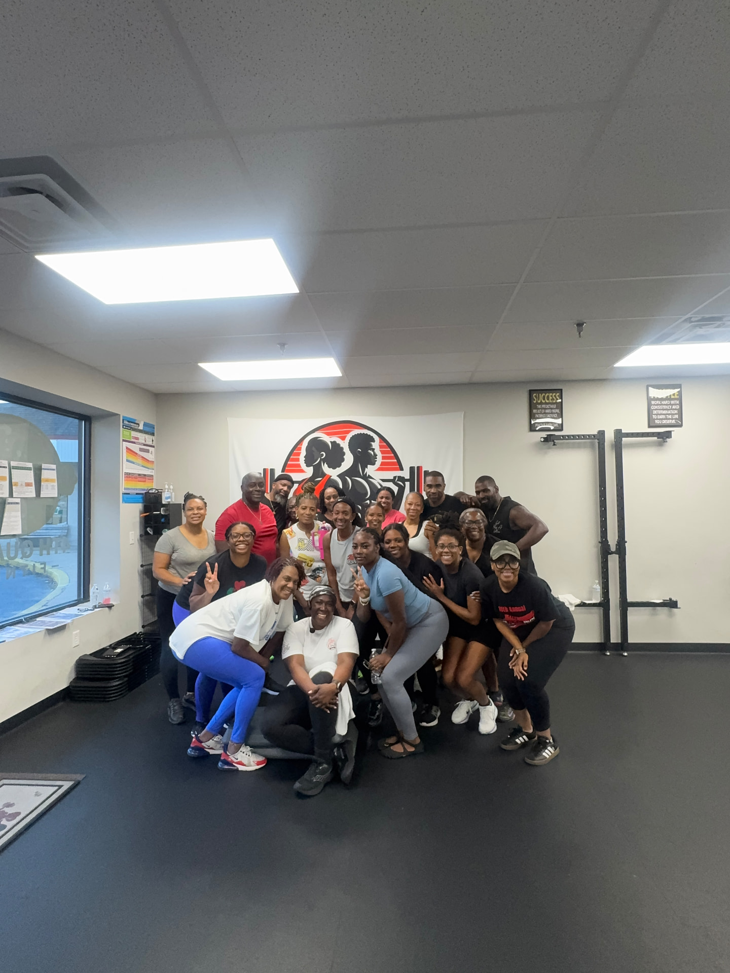 4th Quarter Fitness members training together
